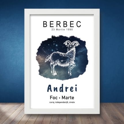 Cadou Personalizat cu Zodia Berbec