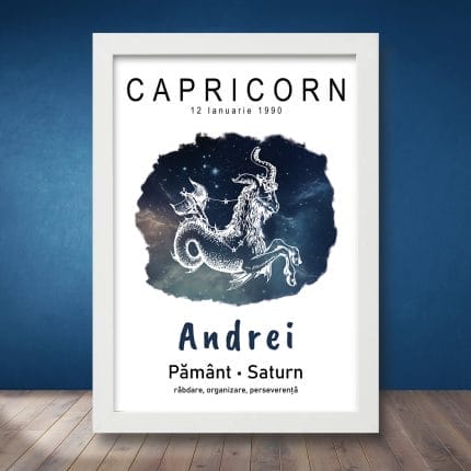 Cadou Personalizat cu Zodia Capricorn