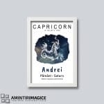 Capricorn Albastru Rama