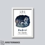 Tablou Personalizat cu Zodia Leu