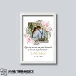 Tablou Personalizat Cuplu cu poză - Wedding Day