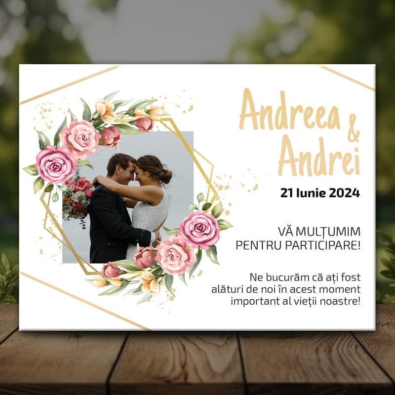 Mărturie Nuntă Magnet - MMN-20