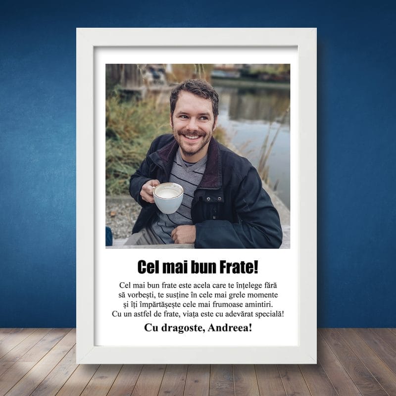 Tablou personalizat Cel mai bun Frate