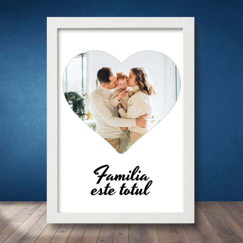 Tablou personalizat Familia este Totul