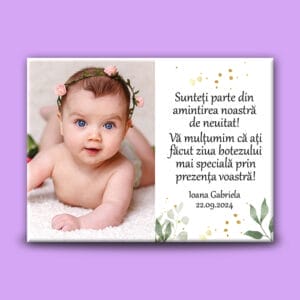 Mărturii magnetice pentru botez frumoase