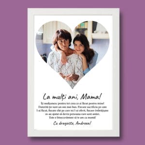 Modele de tablouri personalizate pentru mama