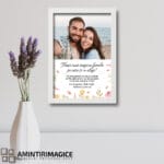 Tablou Personalizat - Nașii sunt singura familie pe care ți-o alegi - pe perete - amintirimagice.ro