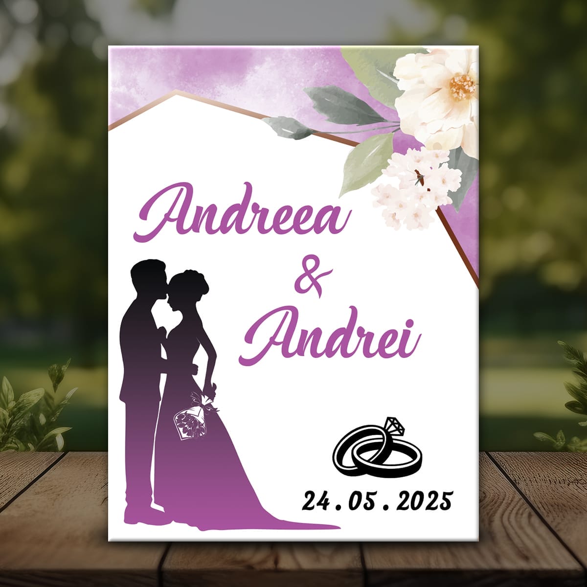 Nuntă MMN-22 Mockup Mărturie Magnetică Nuntă - MMN-22