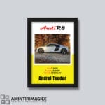 Tablou personalizat cu poza mașinii - TP-AM05 rama neagra