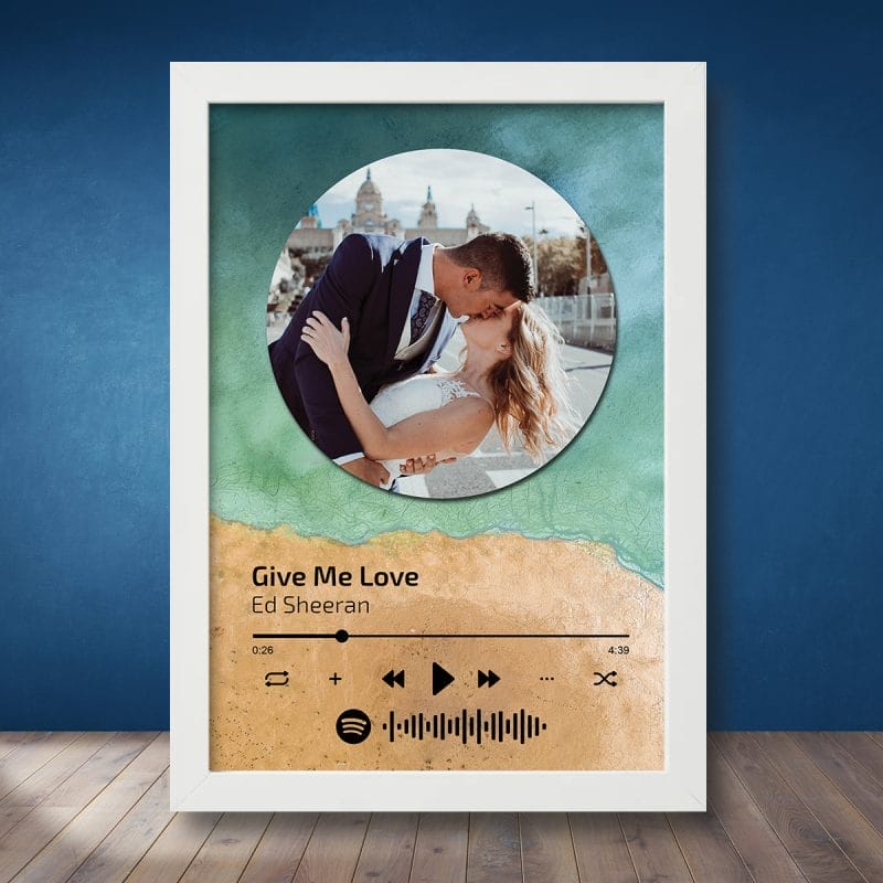 Tablou Personalizat cu Melodie Ocean - TPM-05 Mockup