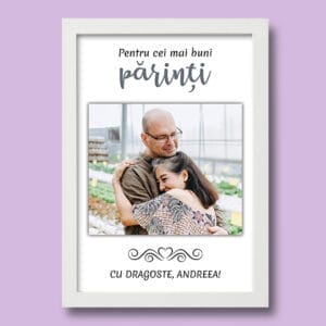 Modele de tablouri personalizate pentru părinți - amintirimagice.ro