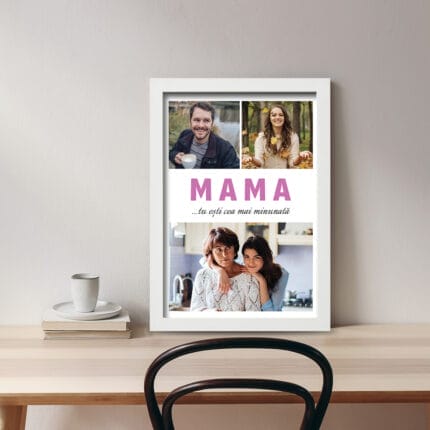 Tablou Personalizat - Ești cea mai minunată Mamă birou