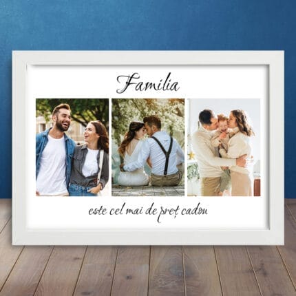 Tablou personalizat - Familia cel mai de preț cadou