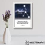 Tablou Personalizat Rac cu Constelație și Calități perete