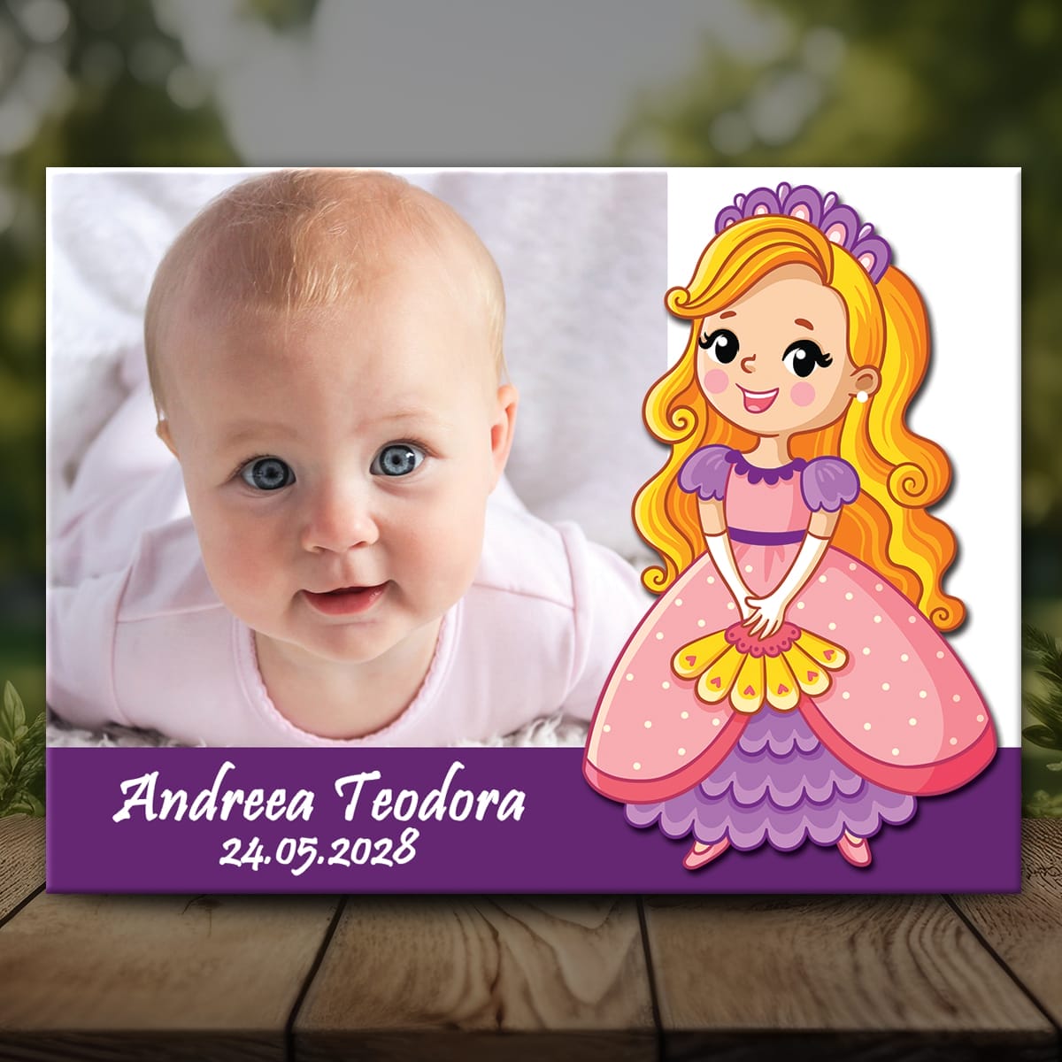 Botez MMBF-30 Mockup Mărturie Magnetică Botez - MMBF-30