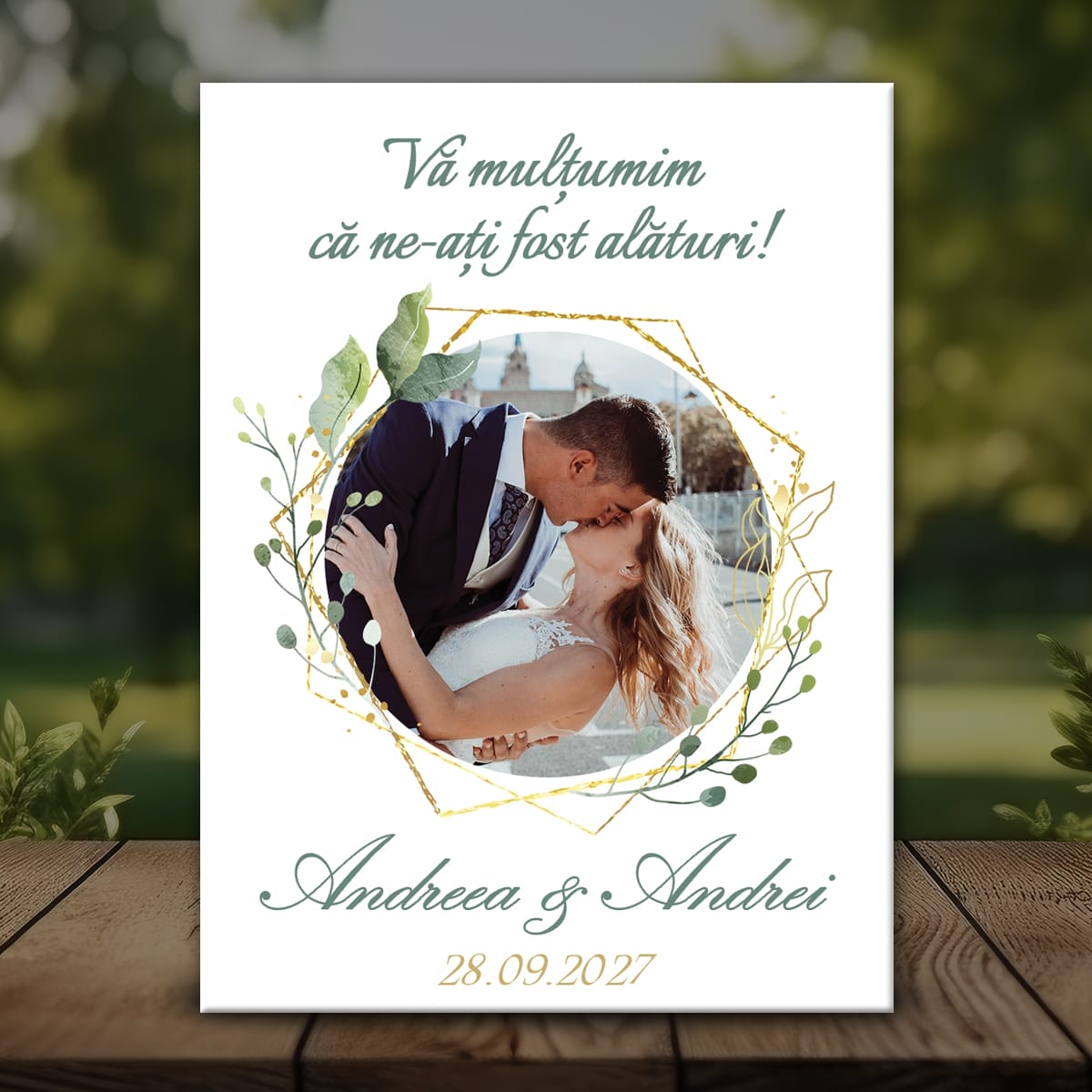 Nuntă MMN-37 Mockup Mărturii Magneți de Nuntă - MMN-37