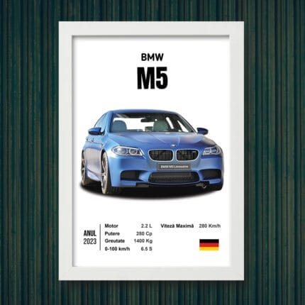 Tablou personalizat cu mașina ta - TP-AM09 - amintirimagice.ro