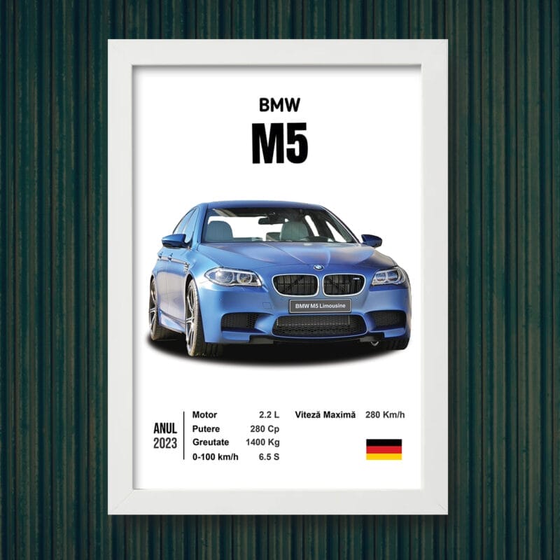 Tablou personalizat cu mașina ta - TP-AM09 - amintirimagice.ro