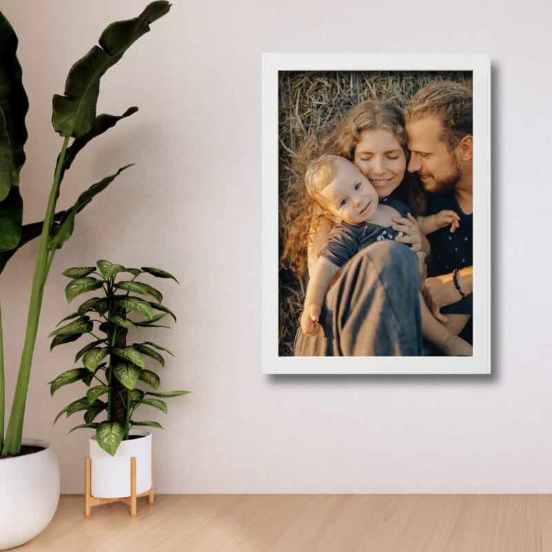 Tablou personalizat cu o singură poză - AMTPP-01 - perete - amintirimagice.ro