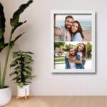 Tablou personalizat cu două fotografii - AMTPP-03 - pe perete - amintirimagice.ro