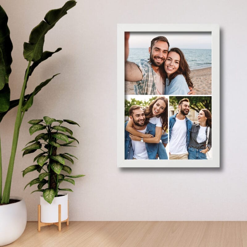 Tablou personalizat colaj 3 poze - AMTPP-04 - perete - amintirimagice.ro