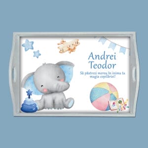 Tăvițe moț băieți - Descoperă gama de tăvițe moț pentru băieți - AmintiriMagice.ro