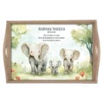 Tăviță Moț Familie de Elefanți - AMTM-21 - natur - AmintiriMagice.ro