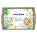Set Tăviță pentru Moț Baby Jungle - AMTMB-23 - natur - amintirimagice.ro