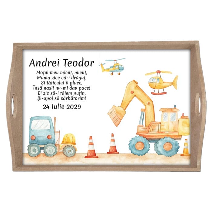 Set Moț Băieței Constructor - AMTMB-25 - natur - AmintiriMagice.ro