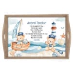 Set moț băieți Ursulețul Marinar - AMTMB-30 - natur - amintirimagice.ro