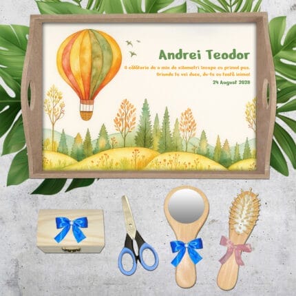 Tăviță moț - Balonul cu Aer Cald - AMTM-25 - set natur