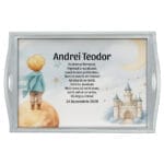 Tavă pentru tăierea moțului - Băiatul Visător - AMTMB-43 - alb