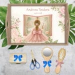 Tăviță moț Fete - Pictoriță - AMTMF-39 - set natur