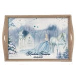 Set turtă fete - Prințesa Gheții - AMTMF-41 - natur