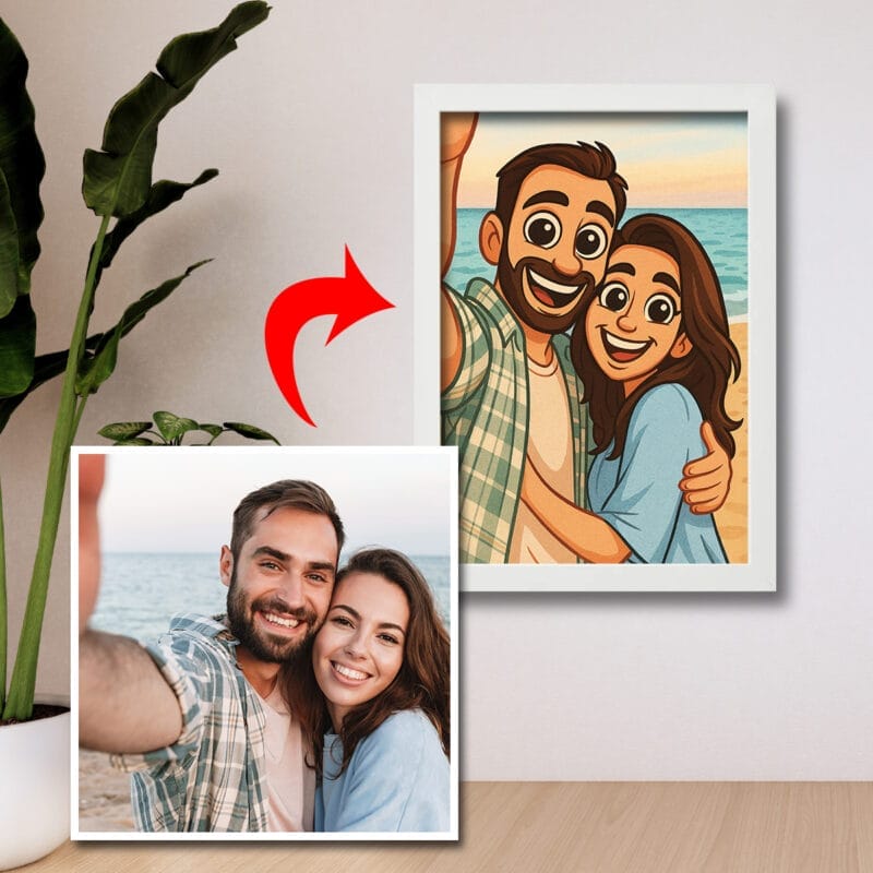 Tablou personalizat stil Cartoon