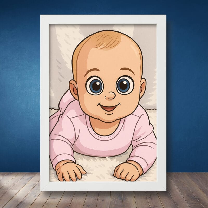 Tablou personalizat stil Cartoon cu poză