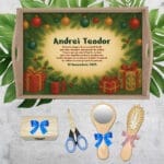 Tavă moț tematică Crăciun - AMTM-26 set natur