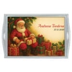 Tăviță Moț - Moș Crăciun - AMTM-27 albă