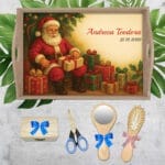 Tăviță Moț - Moș Crăciun - AMTM-27 set natur