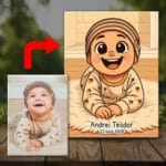 Mărturii Magnetice Botez Cartoon - MMB-31 mockup