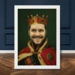 Tablou Portret Regal Personalizat - The King