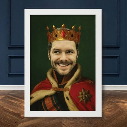 Tablou Portret Regal Personalizat - The King